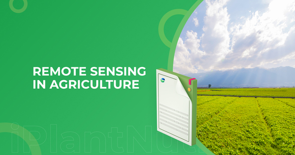 Remote Sensing In Agricultural